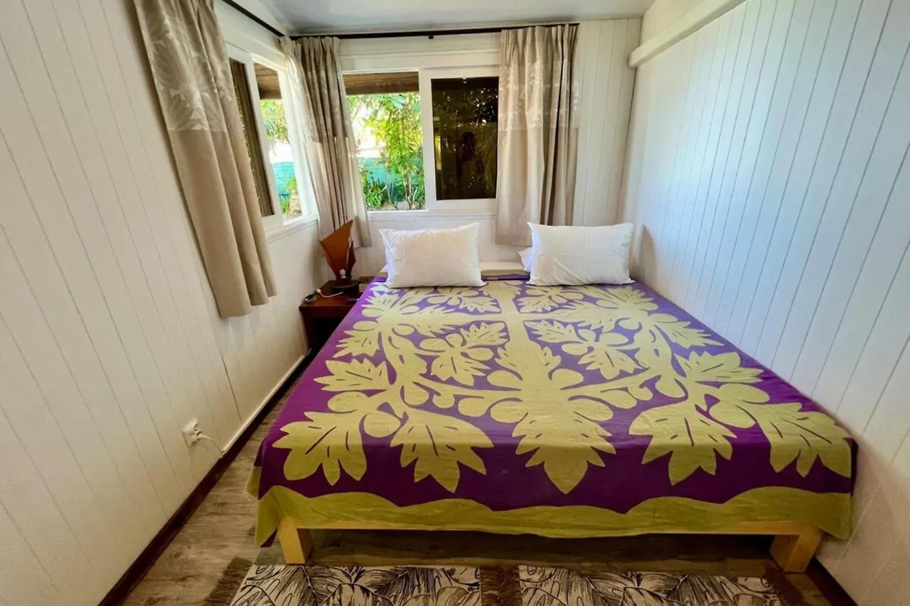 Fare Matairoa - Cozy Cottage W Pretty Beachfront Iumaru Σπίτι διακοπών